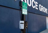 Agrena electric vehicle charging station