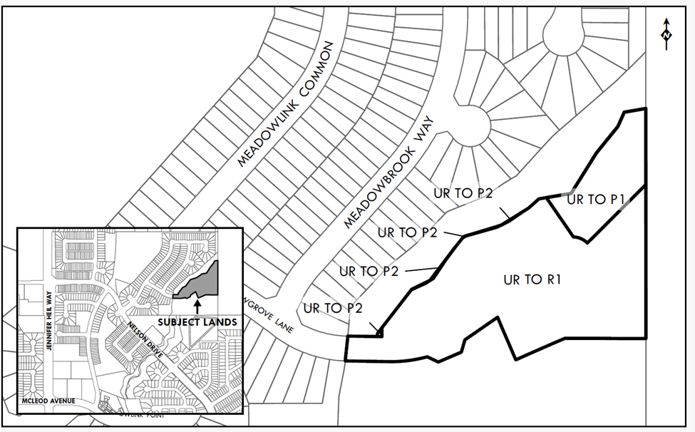 Map C 1301 24 – Land Use Bylaw Amendment – Mclaughlin Stage 8