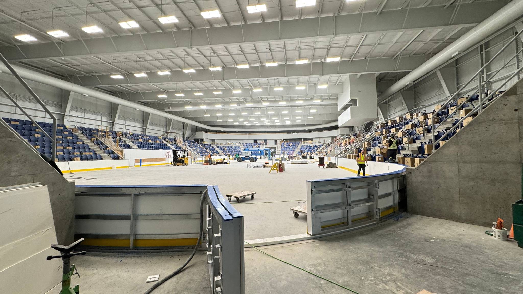 Heavy Metal Place Interior Main Ice Rink